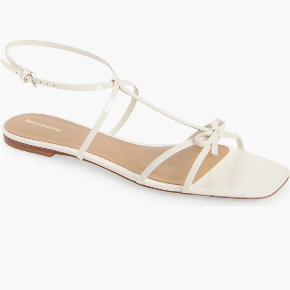 Reformation Maya Bow Sandals